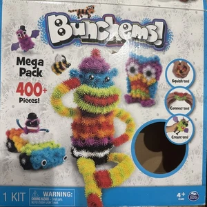 Bunchems Kit Mega Pack 400+ Teile Bauspielzeug Sensorik Kinder ab 4+ Spinmaster - Bild 1 von 2