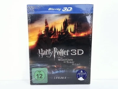 Blu-ray 3D Harry Potter und die Heiligtümer des Todes. Teil 1 und 2. 2010 NEU - Bild 1 von 4