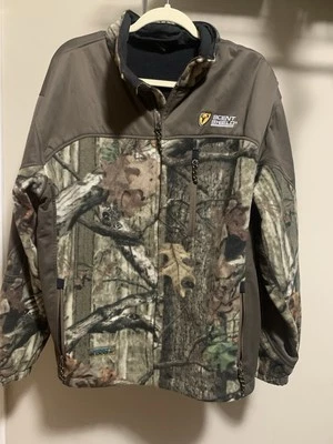 Scent Blocker Hunting Jacket Mens Large Camoflauge Mossy Oak - Image 1 of 3