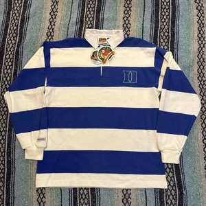 Camisa De Colección Duke Blue Devils Bárbaro Rugby Hombres XL Azul Blanco Rayas Nueva con Etiquetas - Imagen 1 de 8
