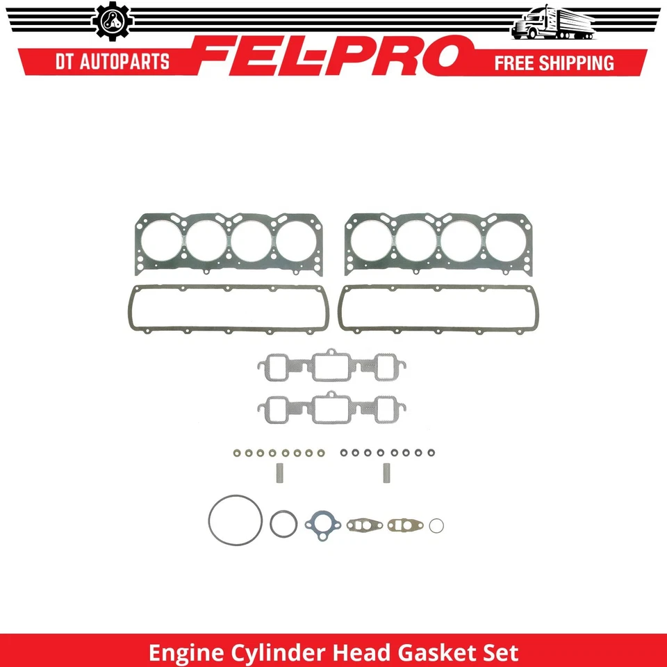 Juego de juntas de culata de motor V8 de 5,7 L Fel-Pro para Pontiac Bonneville 1977-1980 Foto 1 de 1