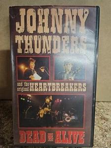 Johnny Thunders & The Heartbreakers Dead Or Alive Orig Jungle VHS NTSC NY Dolls - Picture 1 of 2