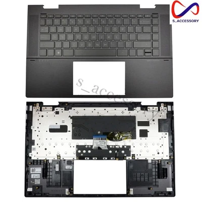 Новая клавиатура HP ENVY 15-EY 15Z-EY 15-EW 15,6 дюйма с подставкой для рук с подсветкой N15946-001 США - Изображение 1 из 4
