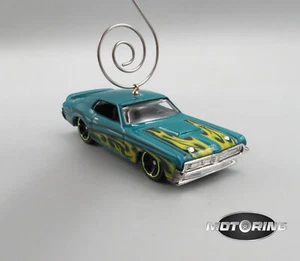 1969 '69 Mercury Cougar Eliminator blau grün Auto selten Christbaumschmuck - Bild 1 von 6