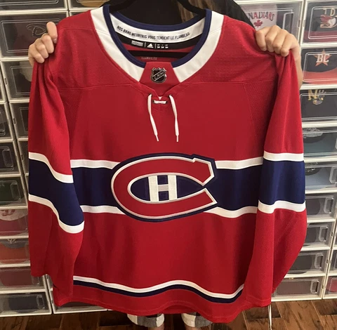Montréal Canadiens Authentic Adidas Hockey Jersey Size 54/XL Blank NHL Cover