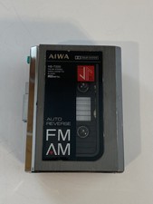 Walkman Aiwa TX394 AM/FM Stéréo – Lecteur Cassettes Vintage Argenté