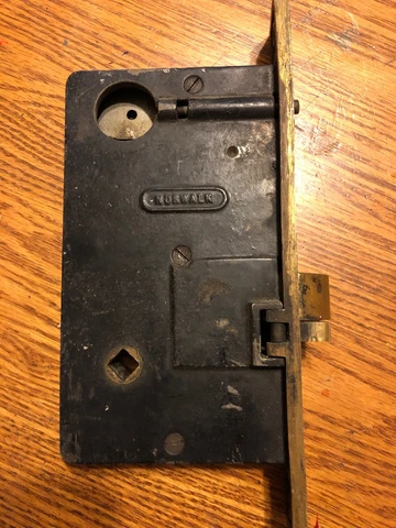 Vintage Norwalk Entry Function Mortise Lock Body Cover