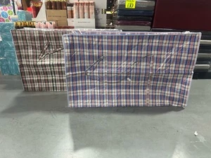 Ghana Must Go Jumbo XXL Laundry Zip Bag Foldable Storage Travel Shopping Bag - Picture 1 of 5