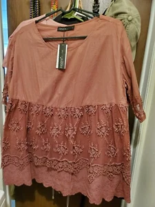 Women's Top XL Brown NWT - Picture 1 of 4