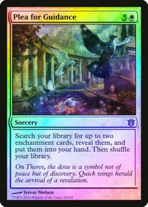 Plea for Guidance FOIL Born of the Gods NM White Rare MAGIC MTG - Picture 1 of 1