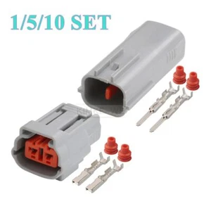 2 Pin/Way Sumitomo DL Sealed Series Automotive Male Female Connector Plug Kit - Picture 1 of 4