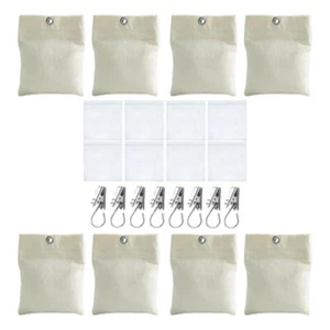 8Pieces Waterproof Outdoor Curtain Weights for Outdoor and Shower Curtains - Imagen 1 de 8