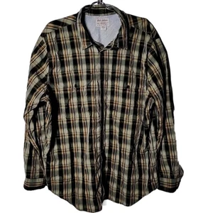 C.C Filson Seattle Herren XXL Button Down Streifen Button Pocket Langarm Hemd - Bild 1 von 5
