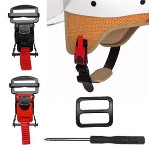 Motorcycle Helmet LatchQuick Buckle Helmets Accessories Buckle Strap With Cl ✨p - Picture 1 of 17