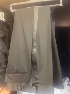 Pantalones de esmoquin Tom Ford negros 100 % lana Lana para hombre - Imagen 1 de 2