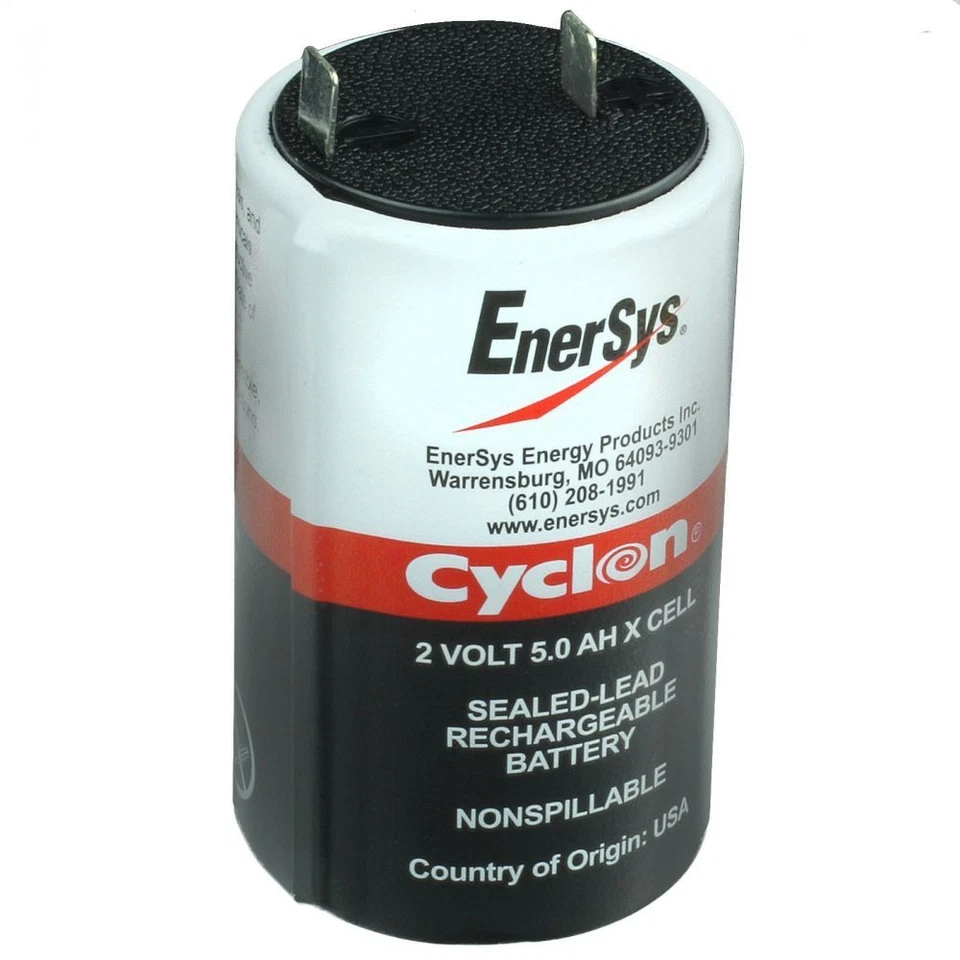 Hawker Cyclon 2 Volt 5 Ah X Sealed Lead Acid Battery [HAW-2V5-0X] - Image 1 of 1