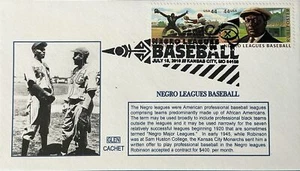 Rubo de béisbol Glen 4466A The Negro Leagues Foster Jackie Robinson $400 al mes - Imagen 1 de 1