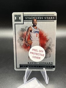 2019-20 Panini Impeccable Stainless Stars /99 Kawhi Leonard #6