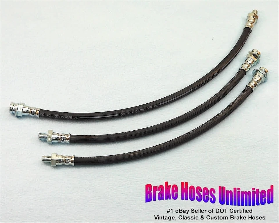 JUEGO MANGUERA FRENO Studebaker Wagonaire 1966 - Tambor Foto 1 de 1