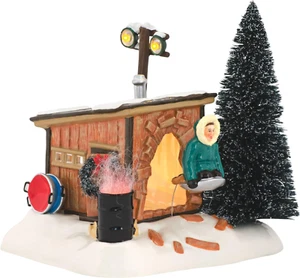 National Lampoon'S Christmas Vacation Griswold Sled Shack Lit Building, 7.09-Inc - Picture 1 of 5