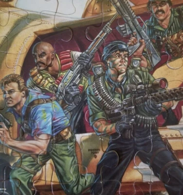 Vintage - 1987 - G.I. JOE PUZZLE - 16 x 11 in - COMPLETE with Box - MB - HASBRO - Image 1 of 4