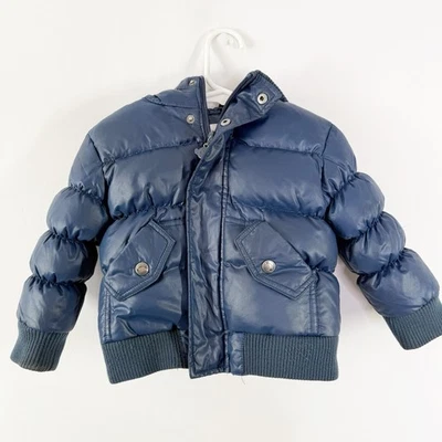 Appaman Mini Navy Blue Puffer Jacket Size 12-18 Months Winter Outdoor Snow - Image 1 of 4