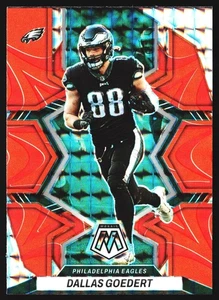 Dallas Goedert 2022 Panini Mosaic Reactive Orange Prizm Philadelphia Eagles #159 - Imagen 1 de 2