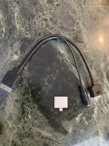 Mercedes Benz OEM iPod/iphone Interface AUX Cable + Lightening To 30 Pin Adapter - Picture 1 of 5