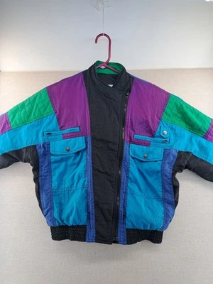 Chaqueta De Colección Together Para Mujer Pequeña Puffer Paracaídas Colorido Bloque Esquí Plumón Abrigo Foto 1 de 4