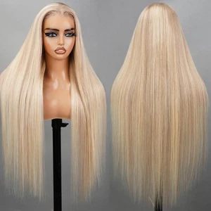 613 Lace Front Wig Human Hair P10613 Highlight Wig Human Hair 6x5 Wear And Go... - Picture 1 of 7