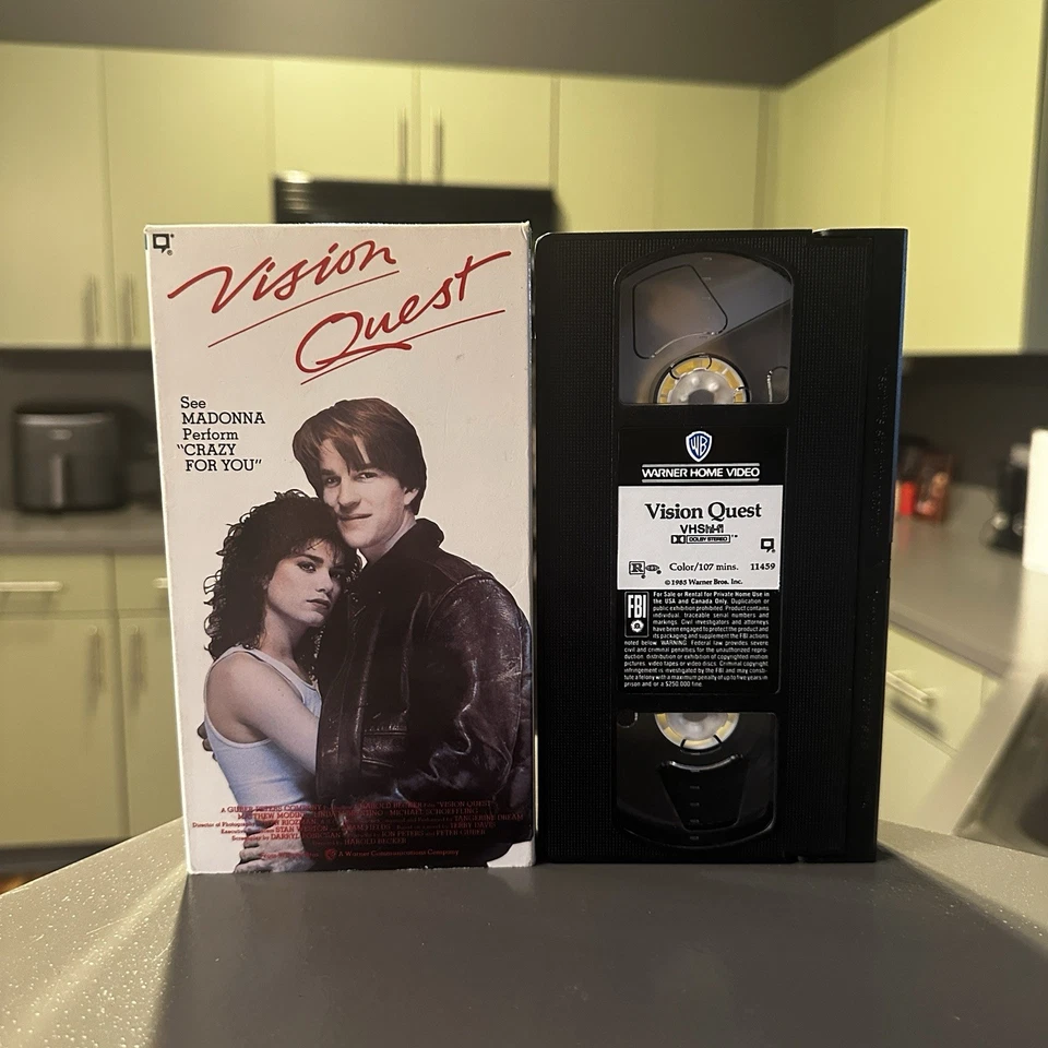Vision Quest (VHS) 80s Sports Drama Vhs Cult Classic Foto 1 de 1