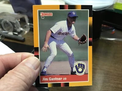1988 Donruss Baseball's Best # 53 JIM GANTNER MARINERS - Image 1 of 2