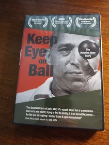 Keep Eye On Ball - The Hashim Khan Story - Squash Ball Documentary - DVD - Picture 1 of 2