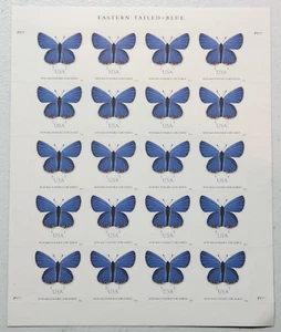 Hoja de estampillas 5136-2016 cola oriental mariposa azul no mecanizable MNH - Imagen 1 de 2
