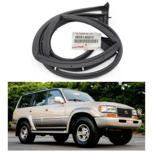 Toyota Land Cruiser LX450 FZJ80 OEM puerta trasera puerta levadiza maletero sello resistente a la intemperie - Imagen 1 de 8