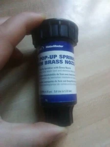 Orbit 54017 Watermaster 2" Pop-Up Half Circle Sprinkler Head 15" BRASS Read Desc - Picture 1 of 5