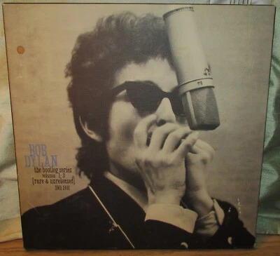 3-VOLUME BOB DYLAN BOOTLEG SERIES AUDIO CASSETTES & BOOKLET, 1991, SEALED TAPES - Image 1 of 4