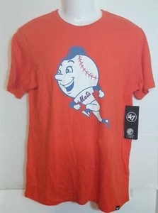 New York Mets '47 Brand Orange Child's T-Shirt Small - Picture 1 of 4