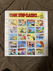 1995 COMIC STRIP CLASSICS 20 different - full 32c mint sheet of 20 Sc 3000a-t - Picture 1 of 2