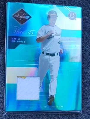 Parche Leaf Limited Spotlight Green 2005/100 Eric Chávez #43 Foto 1 de 2