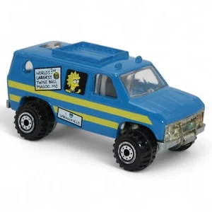 Hot Wheels Simpsons Family Camper Baja Breaker Van 1977 VTG Toy Scene Machine Bl - Picture 1 of 7
