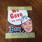 NOS Vintage 50s/60s Gooden Goodstix Prod BSA We Gave To The Boy Scouts! Sticker