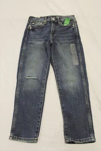 Gap Kids Unisex High Rise Pencil Slim Ankle Jeans RP9 Blue Size 7 NWT - Picture 1 of 4