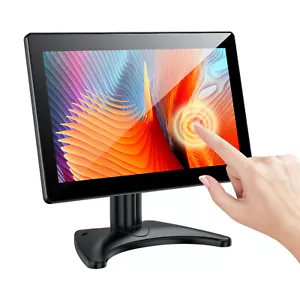 Eyoyo 10inch Touch Screen Monitors VGA AV HDMI Portable IPS Display for CCTV PC - Picture 1 of 12