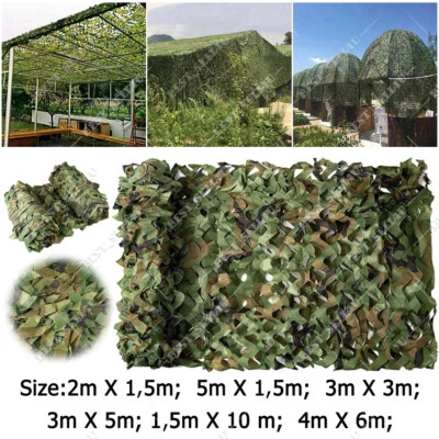 4X6m Camouflage Jagd Tarnnetz Armee Army Tarnung Camo Hunter Military Net NEU - Bild 1 von 4