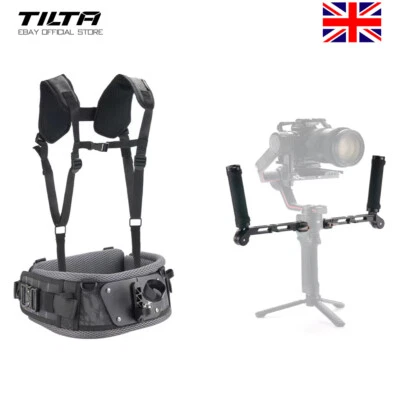 Sistema de soporte de cardán de doble mango Tilta ligero para DJI RS2/RS3 pro/RSC2