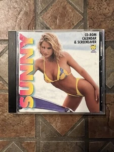 WWF Vintage SUNNY Calendar & Screensaver CD-ROM Disc 1996 WWE Rare Tammy Sytch - Picture 1 of 9