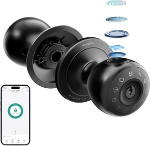 ARPHA Keyless Smart Fingerprint Door Knob Lock Silent Mode Password App Key D260 - Bild 1 von 6