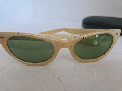 Gafas de sol vintage Cool-Ray Polaroid 125 ~ mediados de siglo~ moda retro ojo de gato Foto 1 de 4