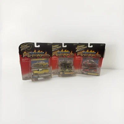 Johnny Lightning LOT of 3 Street Freaks Hummer H2, Lancer Evo, & Chevy El Camino - Image 1 of 4
